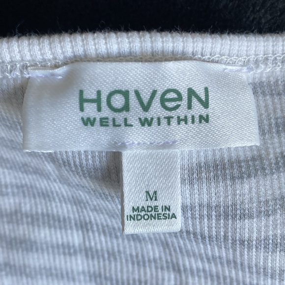 Talbots, Haven well within scoopneck Henley - Picture 3 of 4